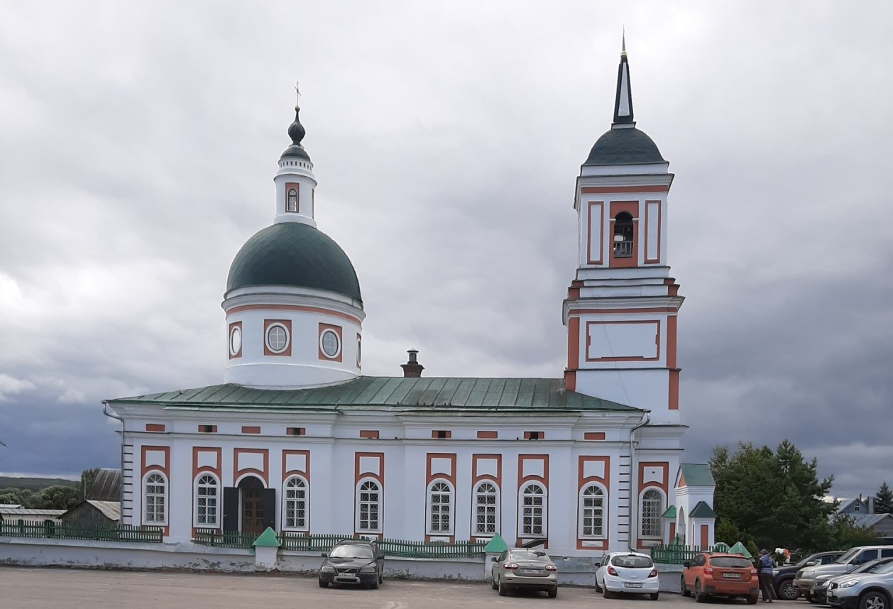 Оптина пустынь — Храм Казанской иконы Божией Матери в Стрелецкой Слободе